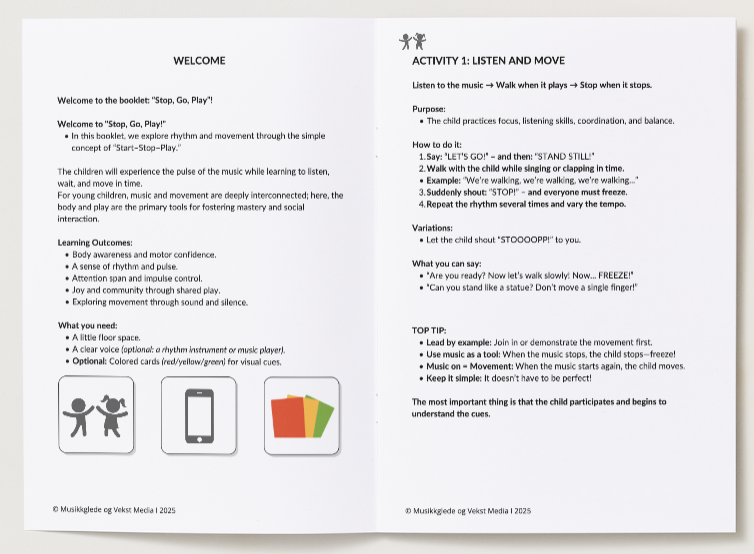 Stop-Go-Play - Rythm Play for Ages 1 - 6 (PDF)