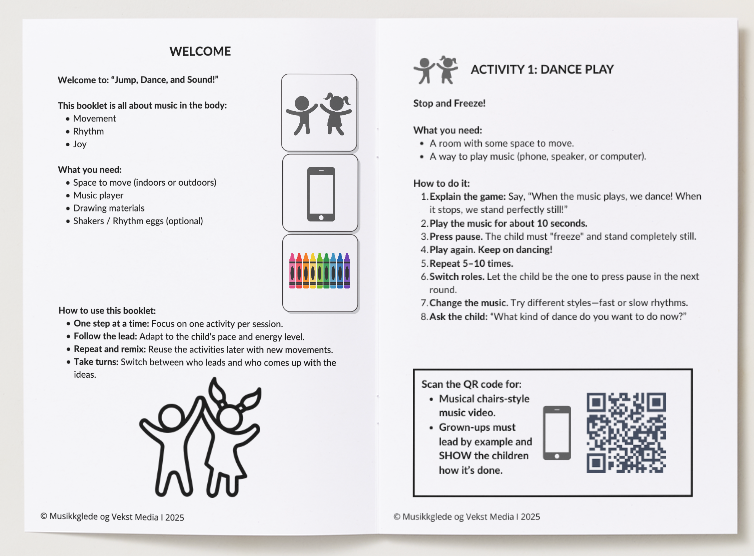 Jump, Dance, Sound - Music & Movement Activities for Ages 1-6 (PDF)