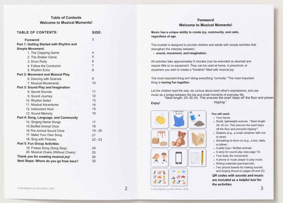 20 Musical Moments That Bring Joy and Calm - Digital Learning Booklet (PDF)