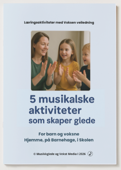 5 musikalske aktiviteter – Gratis PDF