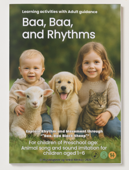Baa, Baa and Rhythms – Music Activities for Ages 1-6 (PDF)