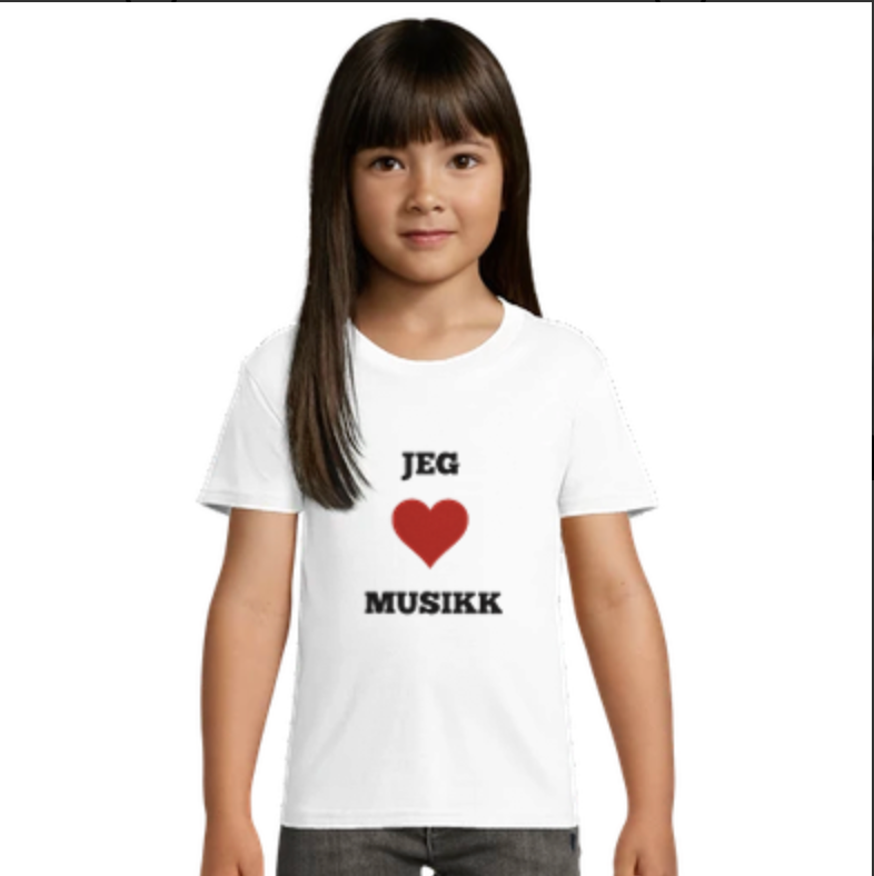 Økologisk figurnær T-shirt til barn | SOL'S Pioneer Kids 03578