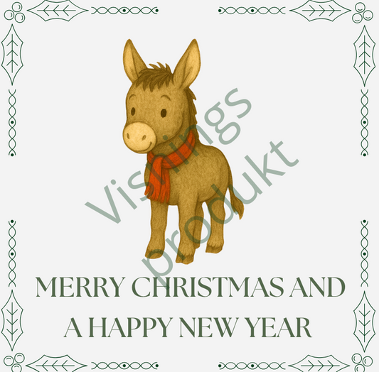 🇬🇧🎄 Perfect 2-page Christmas card for digital greetings! (without copy-protected watermark) Printable PDF design.