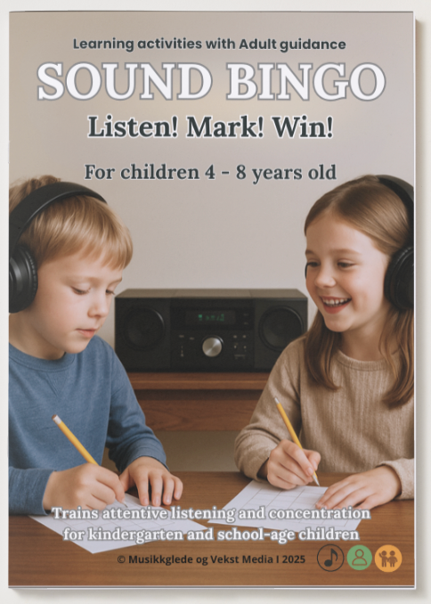 Sound Bingo - Creative Music Booklet for Ages 4-8 (PDF)