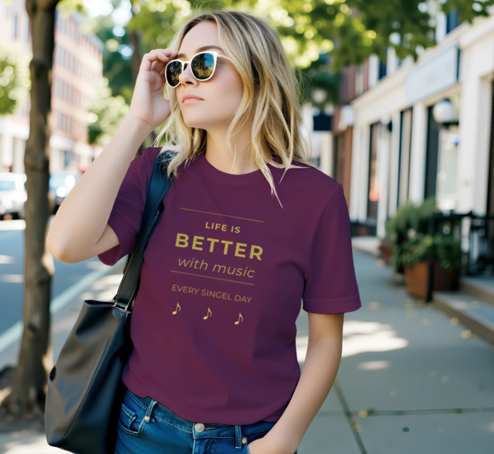 Premium unisex T-shirt med rund hals | Bella + Canvas 3001