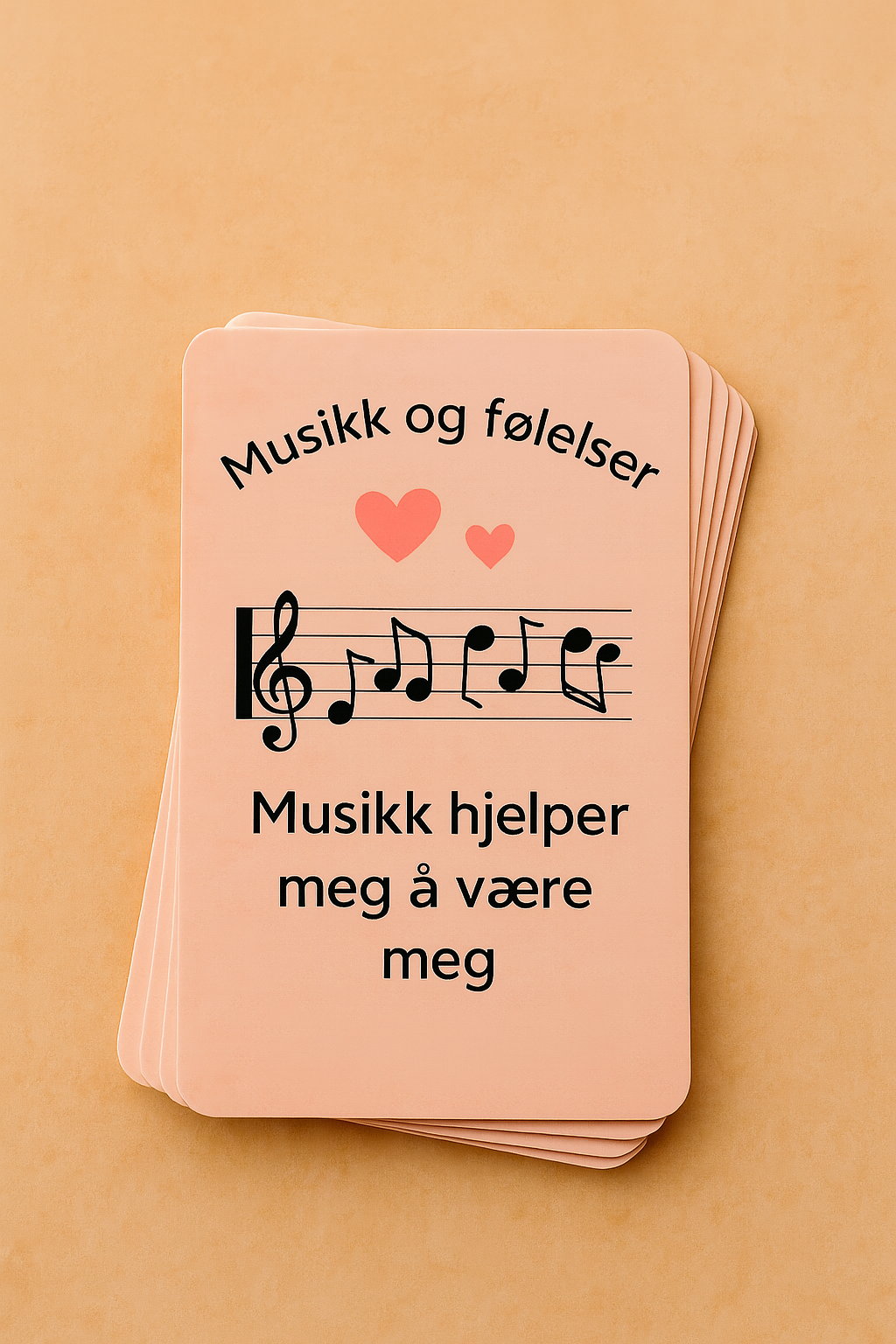 🇧🇻 25 Affirmasjonskort - "Musikk og følelser (PDF)" / 🇧🇻 25 Affirmation Cards - "Music and Emotions (PDF)"